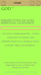 Mobile Screenshot of perspectiveofgod.com